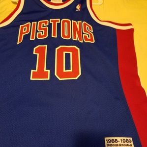Dennis Rodman Pistons Jersey